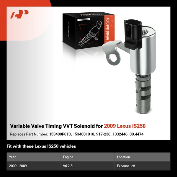Variable Valve Timing VVT Solenoid for 2009 Lexus IS250