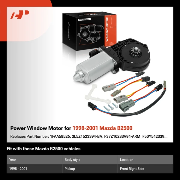 Power Window Motor for 1998-2001 Mazda B2500