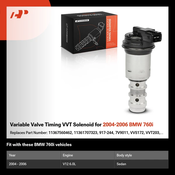 Variable Valve Timing VVT Solenoid for 2004-2006 BMW 760i