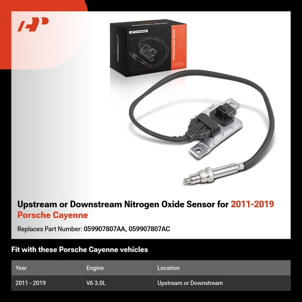 Upstream or Downstream Nitrogen Oxide Sensor for 2011-2019 Porsche Cayenne