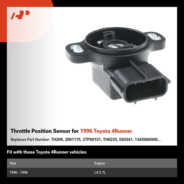 Throttle Position Sensor for 1996 Toyota 4Runner