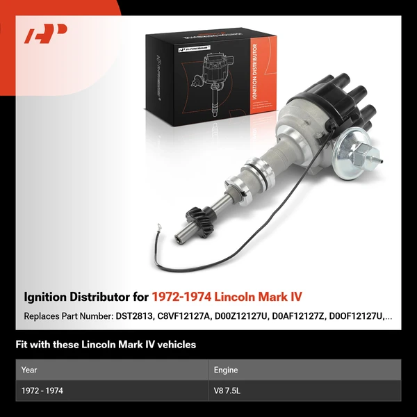 Ignition Distributor for 1972-1974 Lincoln Mark IV