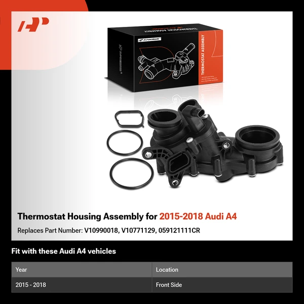 Thermostat Housing Assembly for 2015-2018 Audi A4