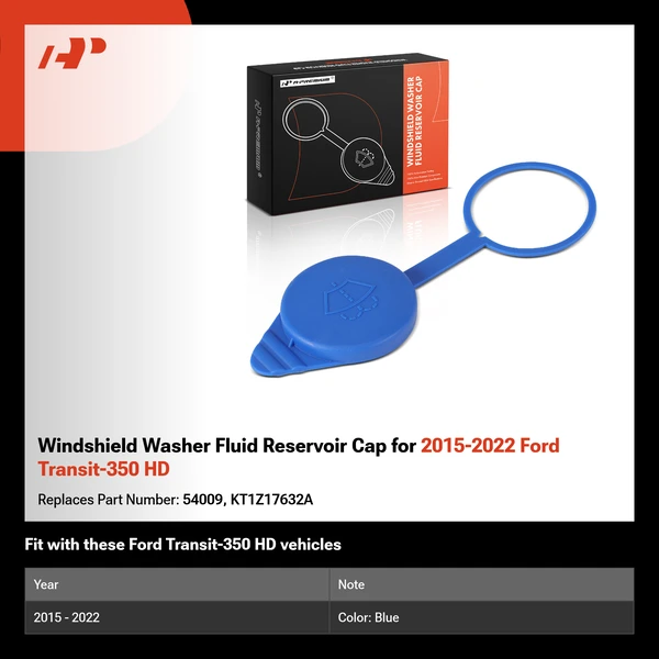 Windshield Washer Fluid Reservoir Cap for 2015-2022 Ford Transit-350 HD
