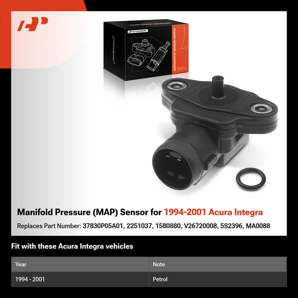 Manifold Pressure (MAP) Sensor for 1994-2001 Acura Integra