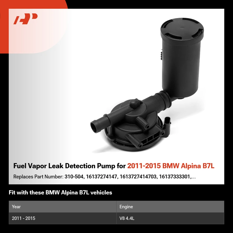 Fuel Vapor Leak Detection Pump for 2011-2015 BMW Alpina B7L