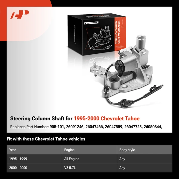 Steering Column Shaft for 1995-2000 Chevrolet Tahoe