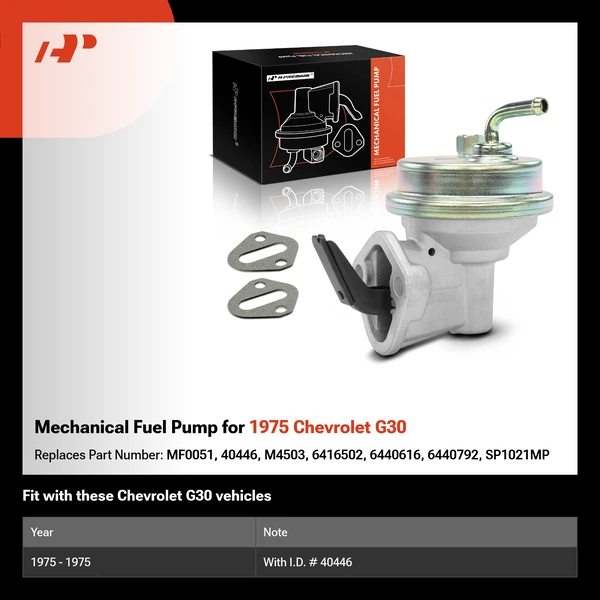 Mechanical Fuel Pump for 1975 Chevrolet G30
