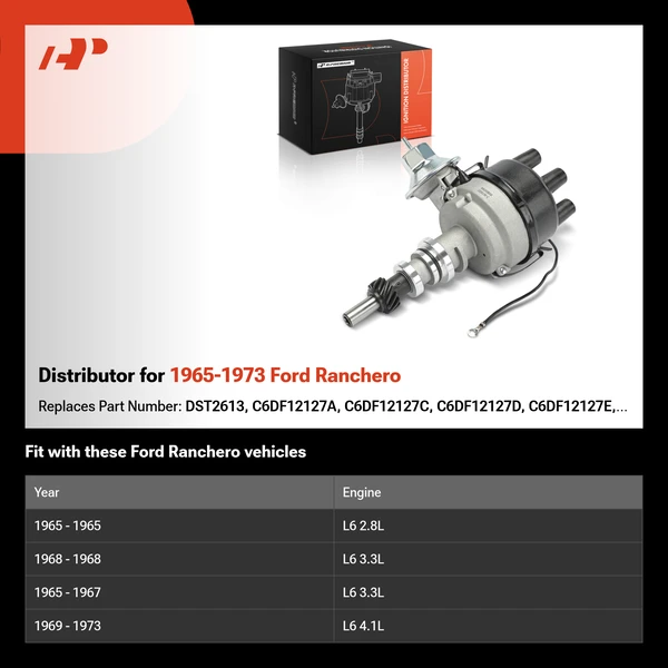 Distributor for 1965-1973 Ford Ranchero