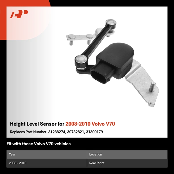 Height Level Sensor for 2008-2010 Volvo V70