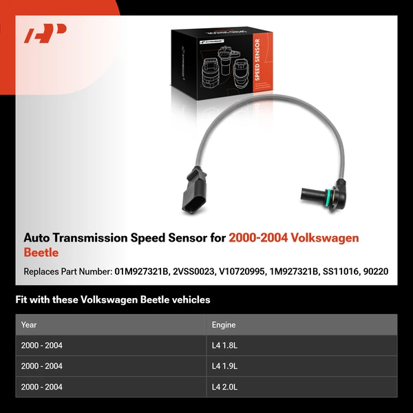 Auto Transmission Speed Sensor for 2000-2004 Volkswagen Beetle