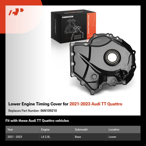 Lower Engine Timing Cover for 2021-2023 Audi TT Quattro