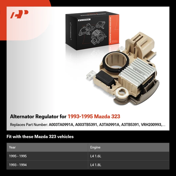 Alternator Regulator for 1993-1995 Mazda 323