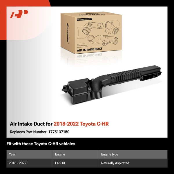 Air Intake Duct for 2018-2022 Toyota C-HR