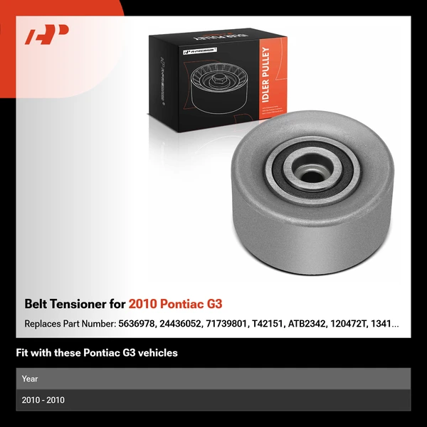 Belt Tensioner for 2010 Pontiac G3