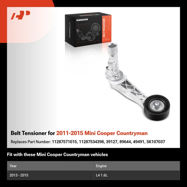 Belt Tensioner for 2011-2015 Mini Cooper Countryman