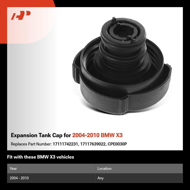 Expansion Tank Cap for 2004-2010 BMW X3