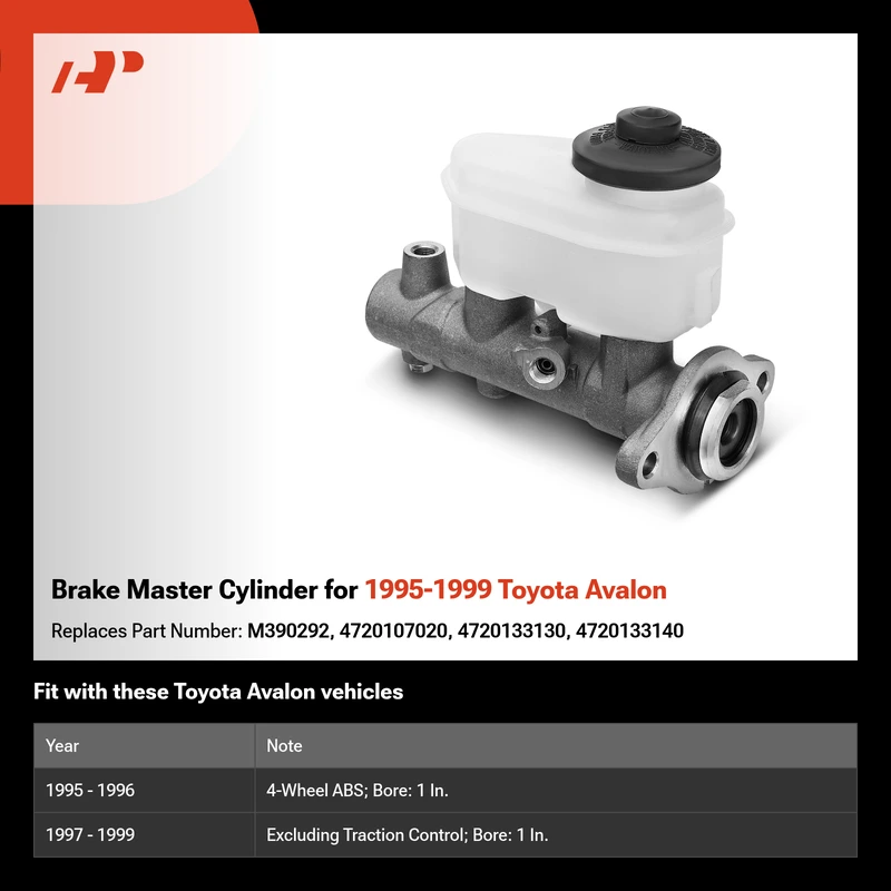 Brake Master Cylinder for 1995-1999 Toyota Avalon