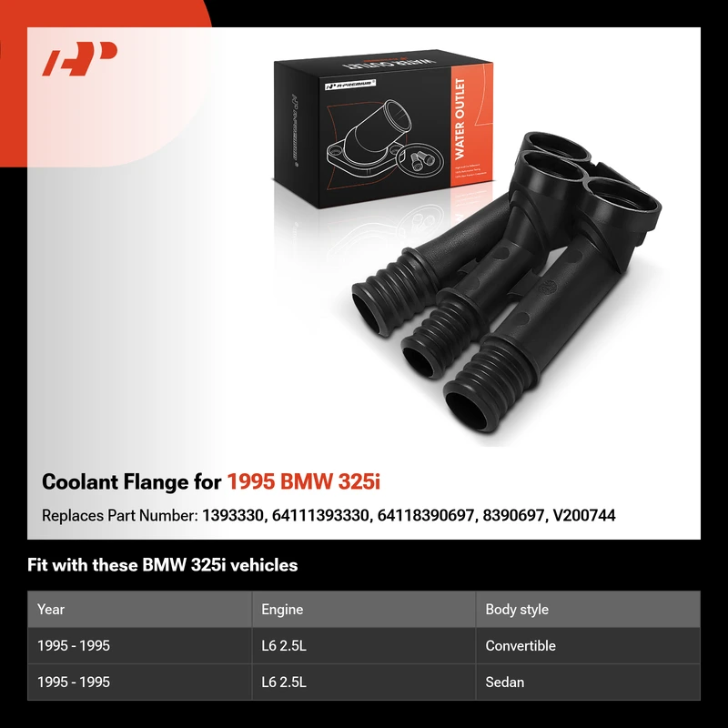 Coolant Flange for 1995 BMW 325i