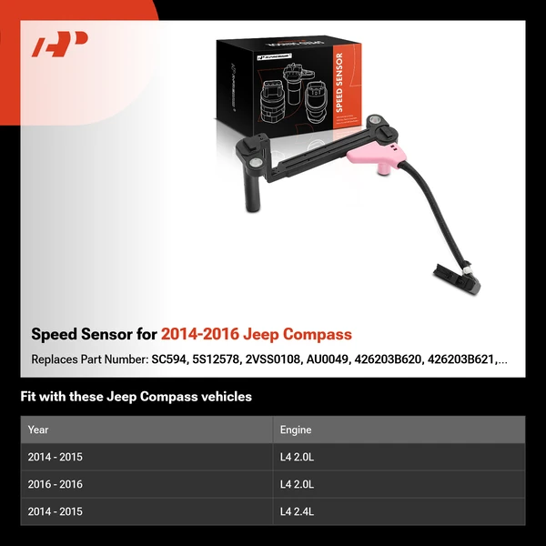 Speed Sensor for 2014-2016 Jeep Compass