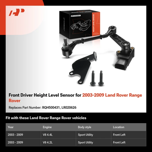 Front Driver Height Level Sensor for 2003-2009 Land Rover Range Rover