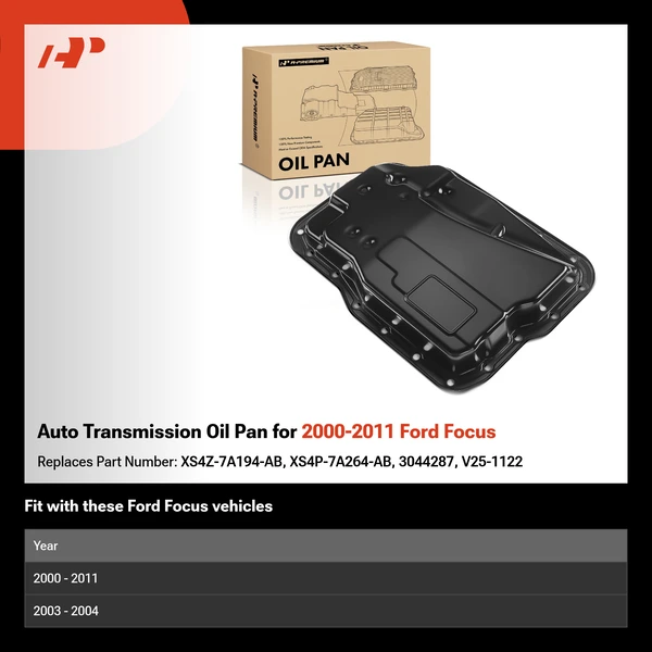 Auto Transmission Oil Pan for 2000-2011 Ford Focus