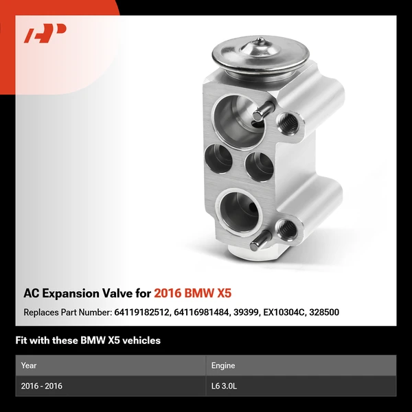 AC Expansion Valve for 2016 BMW X5