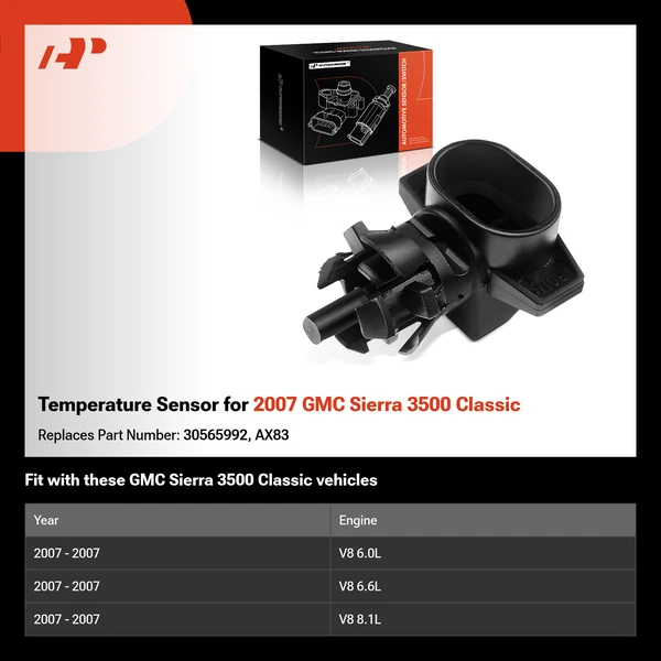 Temperature Sensor for 2007 GMC Sierra 3500 Classic