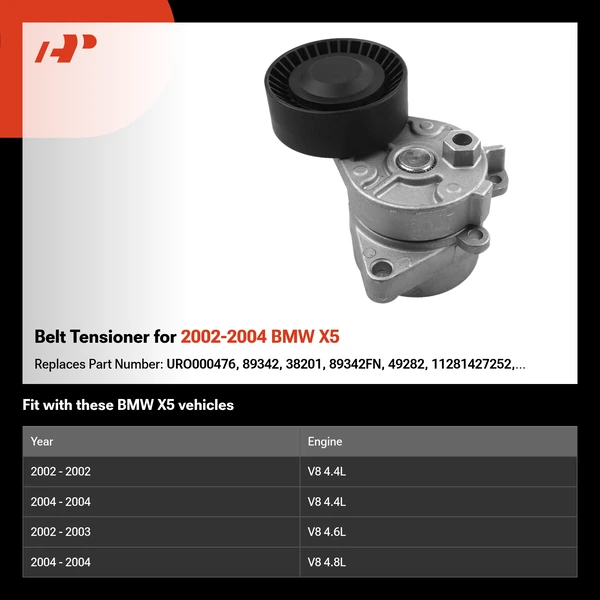 Belt Tensioner for 2002-2004 BMW X5