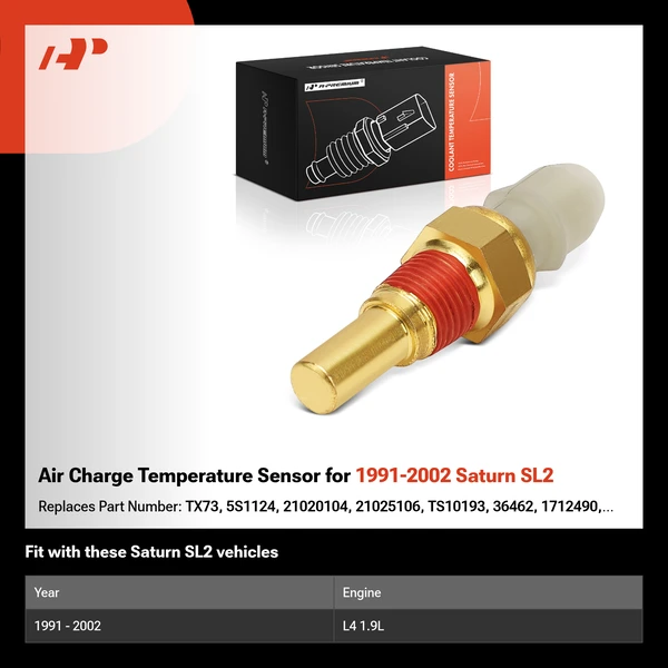 Air Charge Temperature Sensor for 1991-2002 Saturn SL2