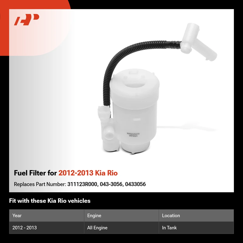 Fuel Filter for 2012-2013 Kia Rio