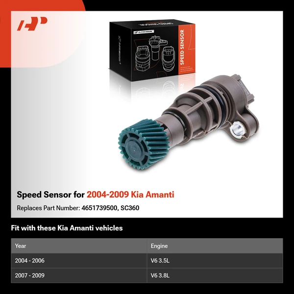 Speed Sensor for 2004-2009 Kia Amanti