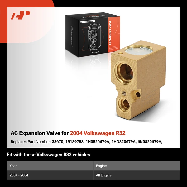 AC Expansion Valve for 2004 Volkswagen R32
