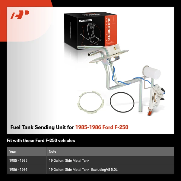 Fuel Tank Sending Unit for 1985-1986 Ford F-250