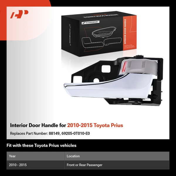 Interior Door Handle for 2010-2015 Toyota Prius