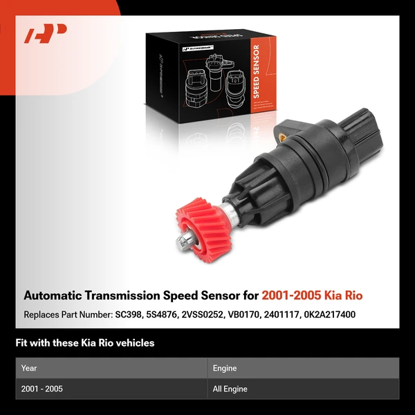 Automatic Transmission Speed Sensor for 2001-2005 Kia Rio