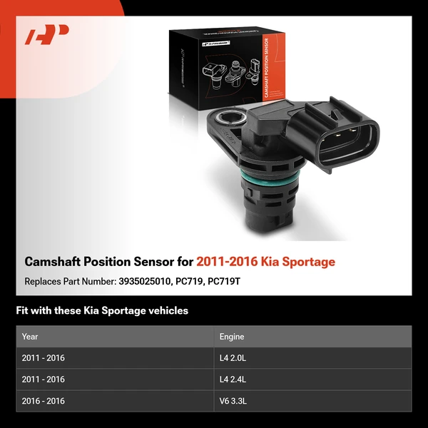 Camshaft Position Sensor for 2011-2016 Kia Sportage