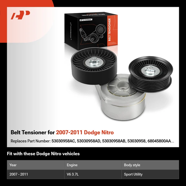 Belt Tensioner for 2007-2011 Dodge Nitro
