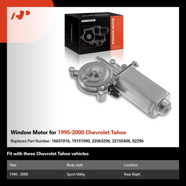 Window Motor for 1995-2000 Chevrolet Tahoe