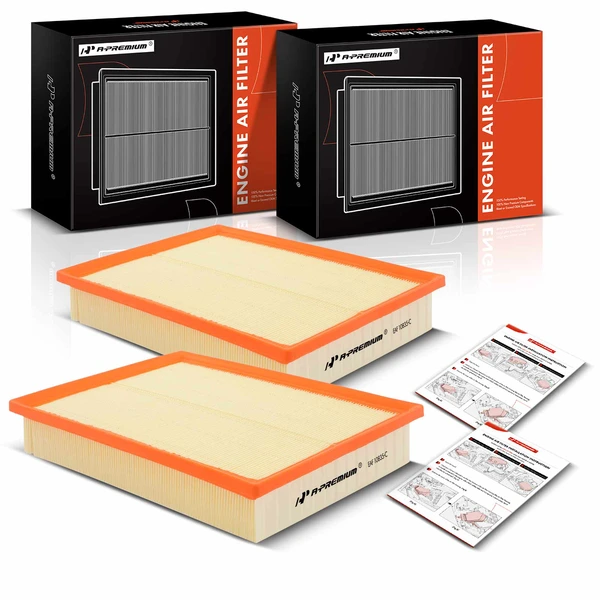 2 Pcs Engine Air Filter for 2010-2023 Toyota 4Runner