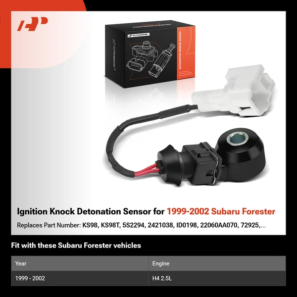 Ignition Knock Detonation Sensor for 1999-2002 Subaru Forester