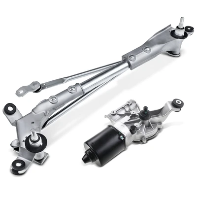 Front Wiper Linkage & Motor Assembly
