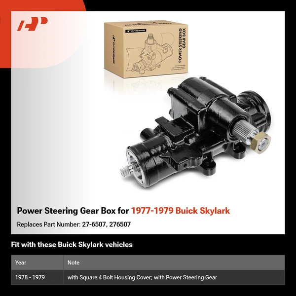 Power Steering Gear Box for 1977-1979 Buick Skylark