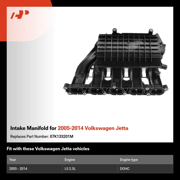 Intake Manifold for 2005-2014 Volkswagen Jetta