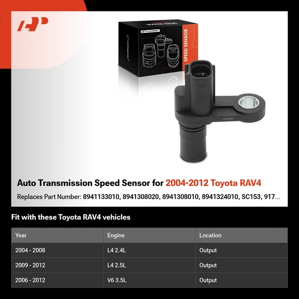 Auto Transmission Speed Sensor for 2004-2012 Toyota RAV4