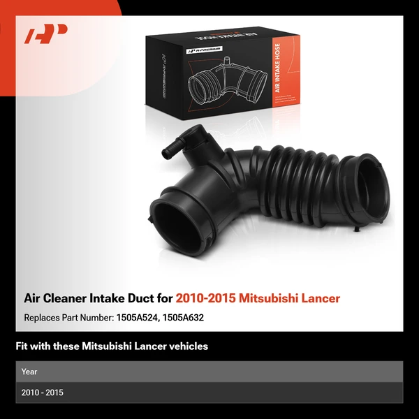 Air Cleaner Intake Duct for 2010-2015 Mitsubishi Lancer