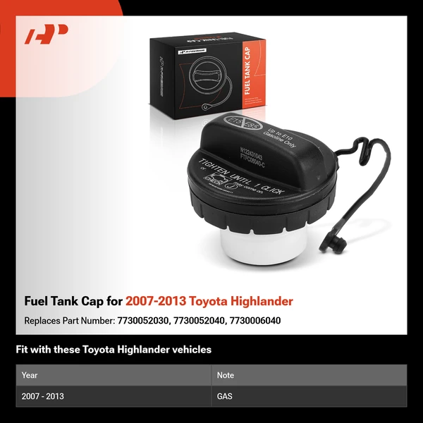 Fuel Tank Cap for 2007-2013 Toyota Highlander