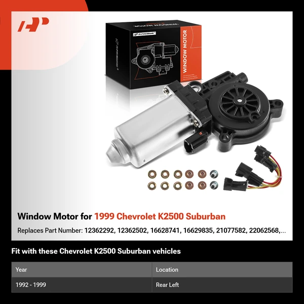 Window Motor for 1999 Chevrolet K2500 Suburban