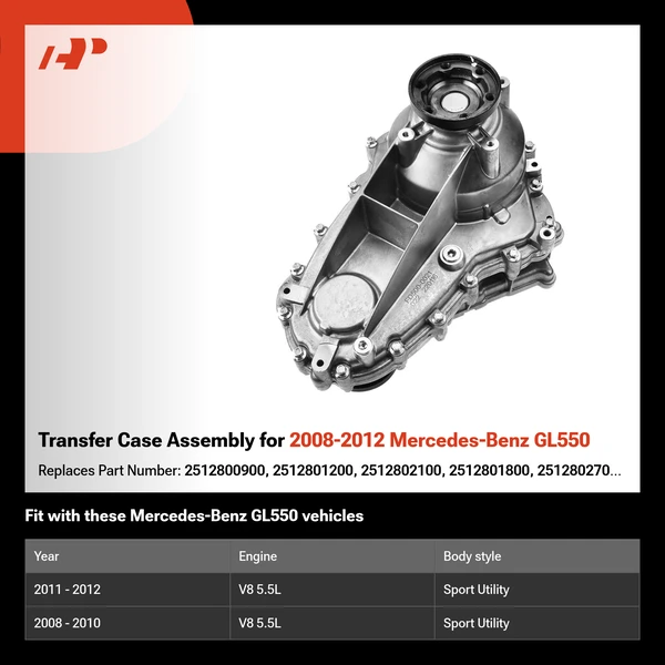 Transfer Case Assembly for 2008-2012 Mercedes-Benz GL550