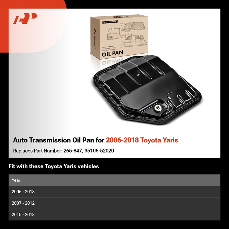 Auto Transmission Oil Pan for 2006-2018 Toyota Yaris